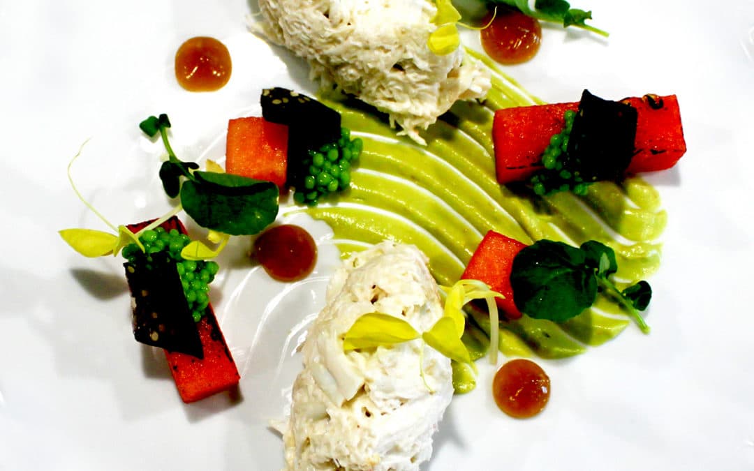 The art of food plating and presentation